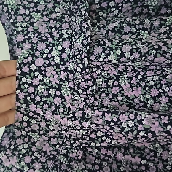 Gap floral print long sleeve dress - Picture 4 of 7